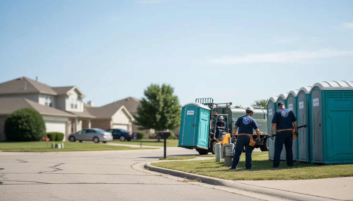 Porta Potty Rental in Saratoga, TX near me